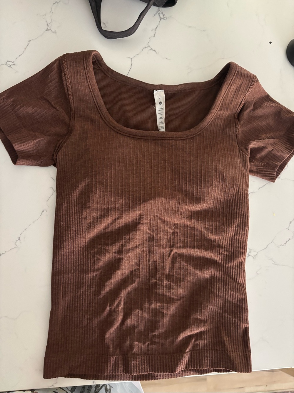 lululemon athletica Ebb to Street Short Sleeve - Brown
